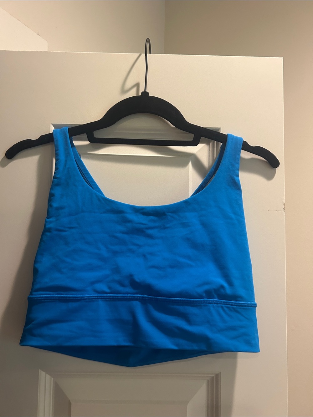 lululemon athletica Bright Blue Scoop-Front Sports Bra
